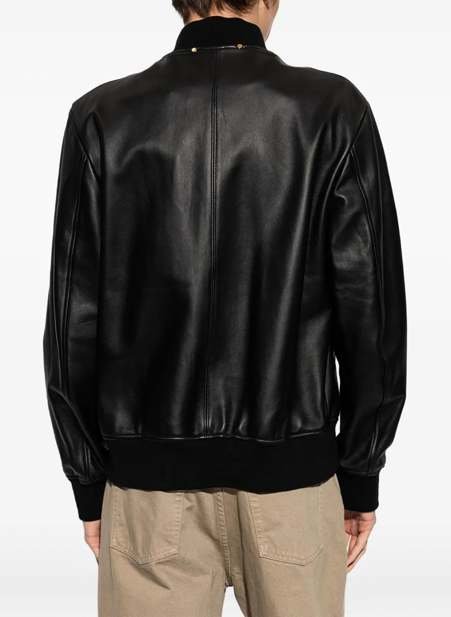 Paul Smith leather bomber jacket