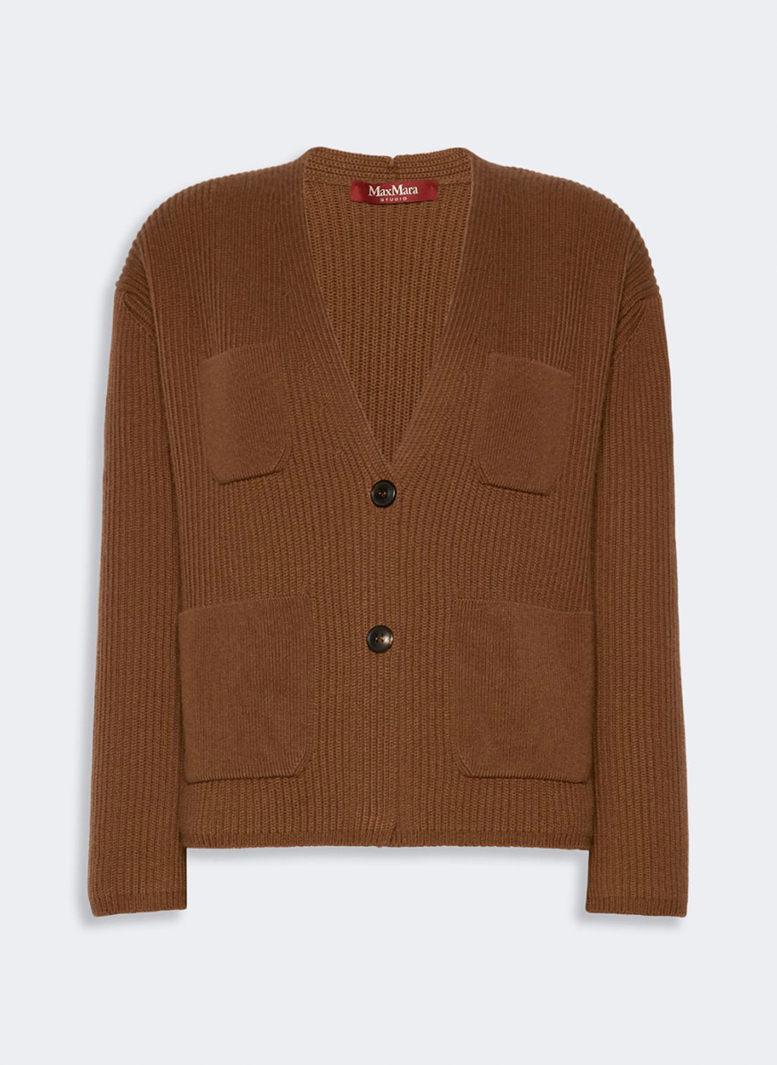 Жилетка от вълна и кашмир Max Mara Studio Mstfiltro