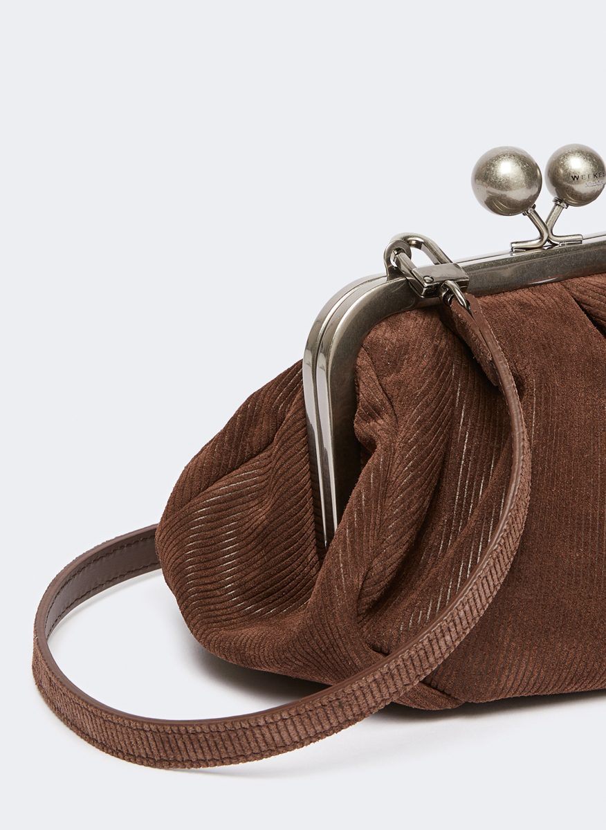Мини чанта от велур Pasticcino Weekend Max Mara Wkanerine