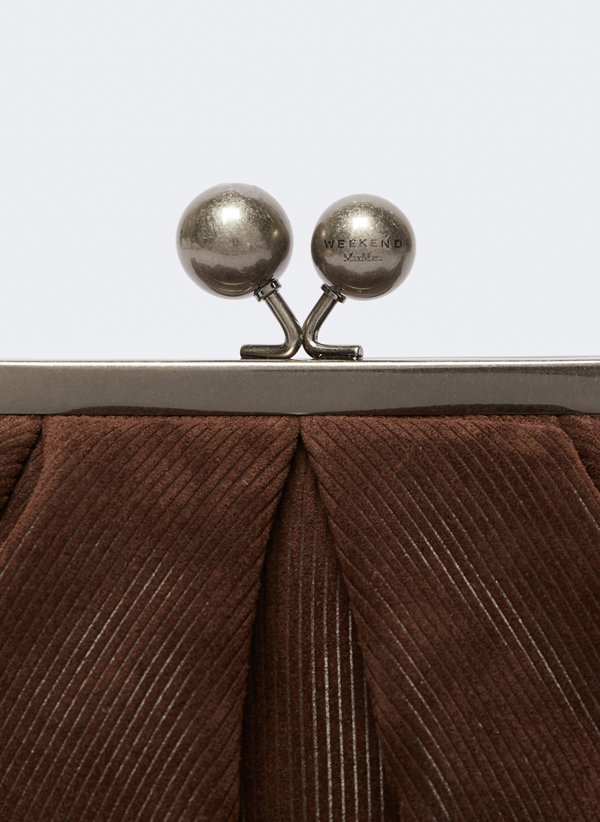 Мини чанта от велур Pasticcino Weekend Max Mara Wkanerine