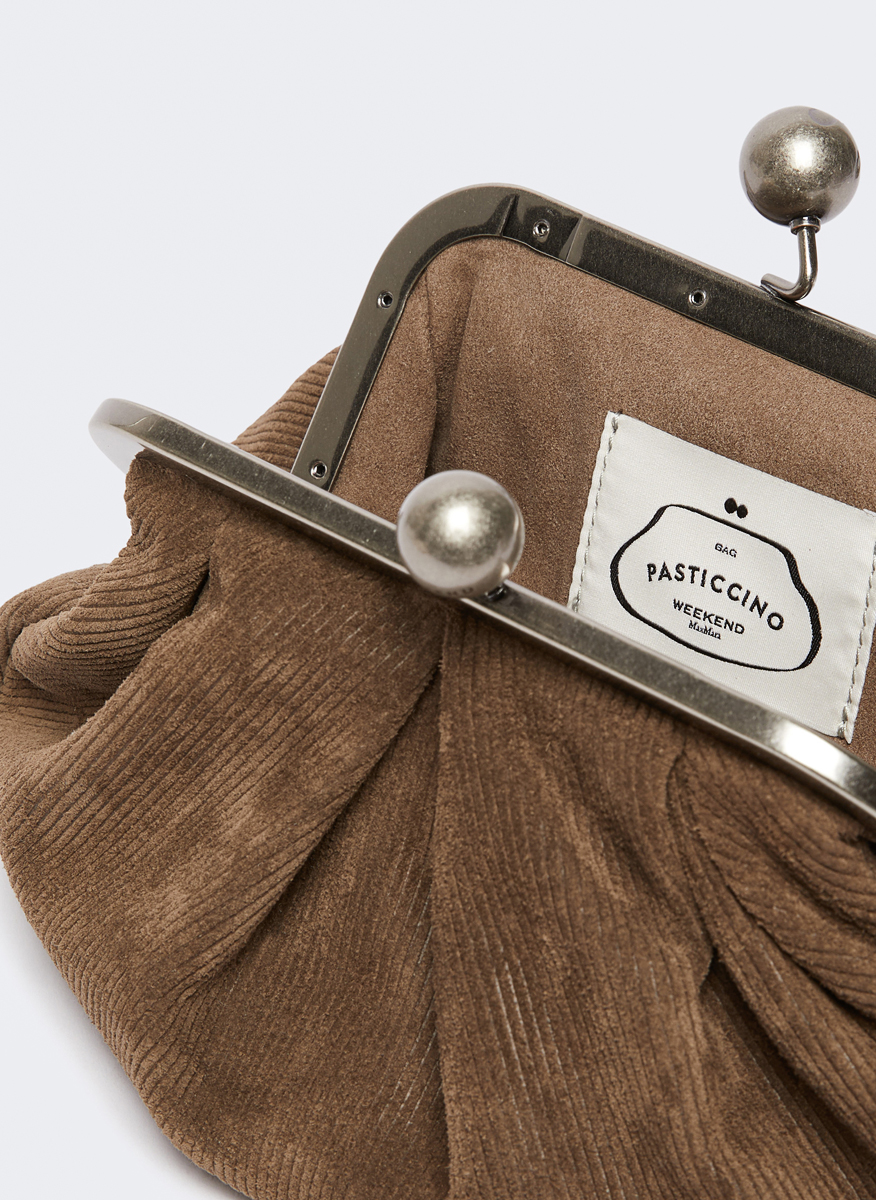Мини чанта от велур Pasticcino Weekend Max Mara Wkanerine