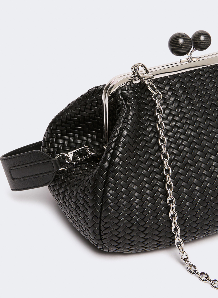 Плетена чанта Medium Pasticcino Weekend Max Mara Wkaere