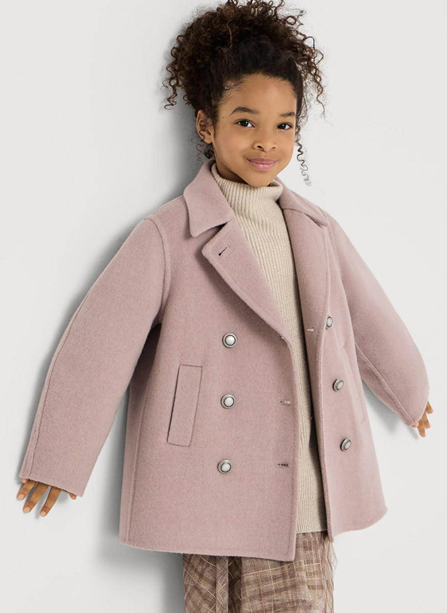 Brunello Cucinelli Kids 8-10 cashmere blend coat
