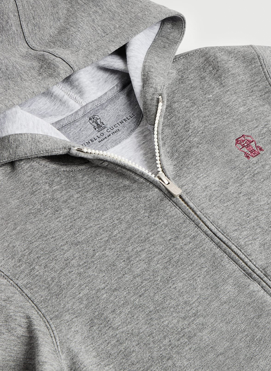Brunello Cucinelli Kids 8-10 sweatshirt with embroidery