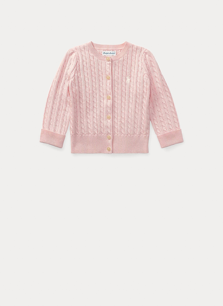 Жилетка 'Cable-Knit' Ralph Lauren Kids 3M-24M