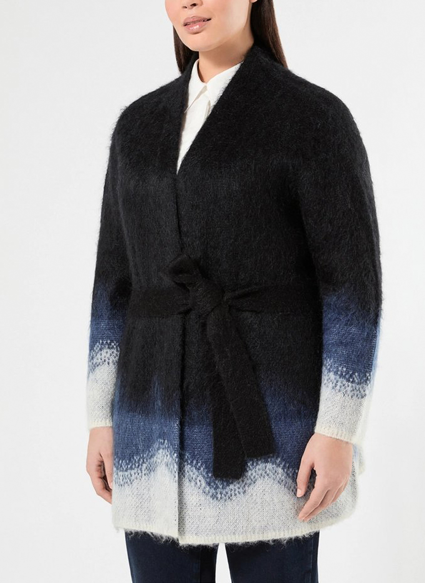 Marina Rinaldi Mrstarina belted cardigan