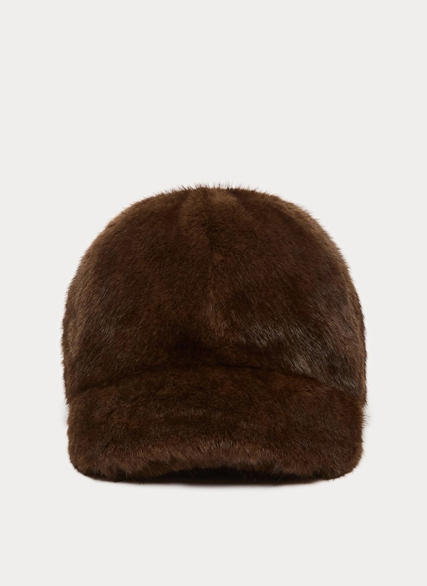 Шапка с козирка 'Faux fur' Marina Rinaldi Mrspila