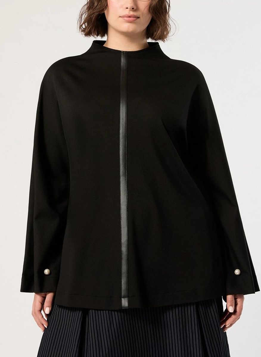 Marina Rinaldi Mrsaquile sweatshirt with pearls