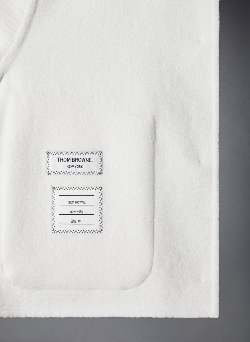Яке от вълна с раиран мотив Thom Browne