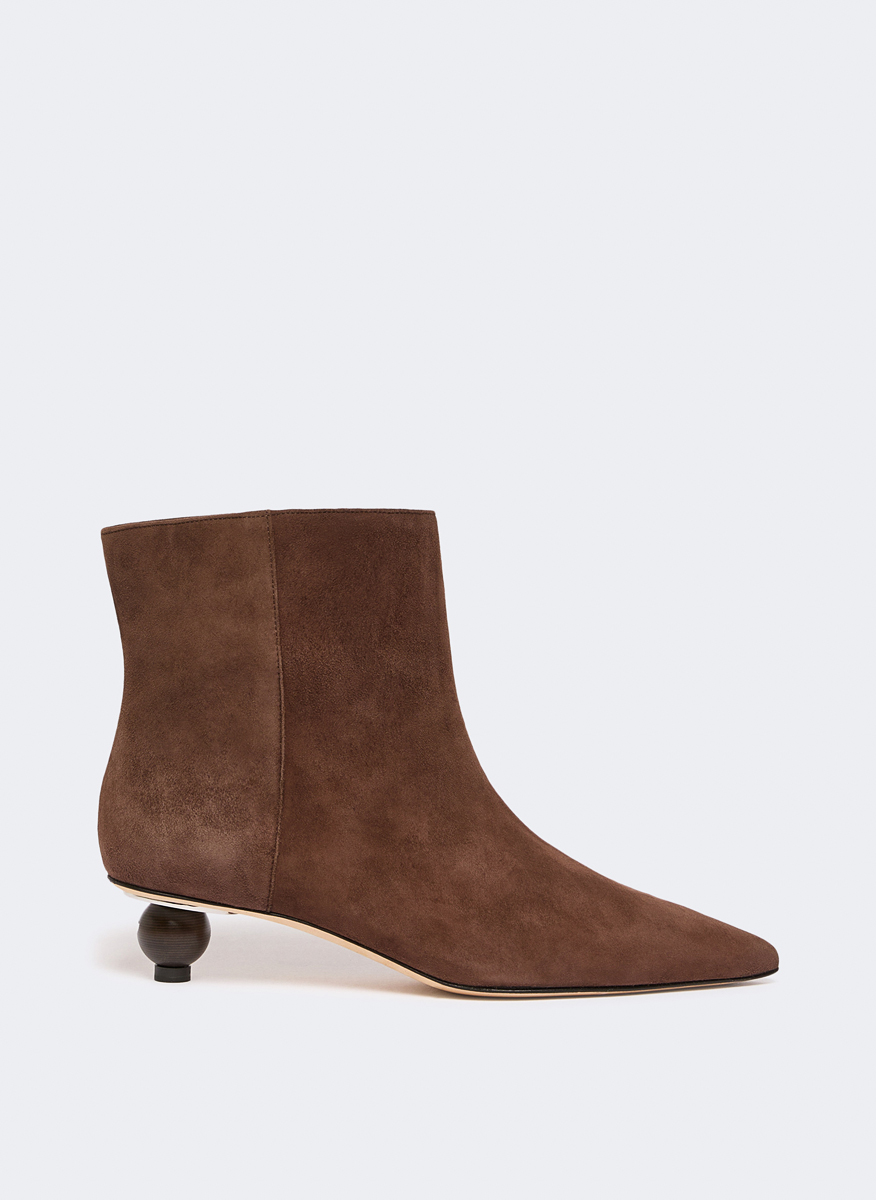 Велурени боти Weekend Max Mara Wkacapanna