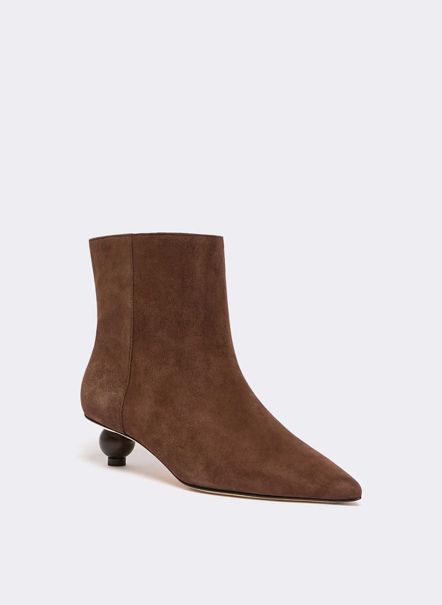 Велурени боти Weekend Max Mara Wkacapanna