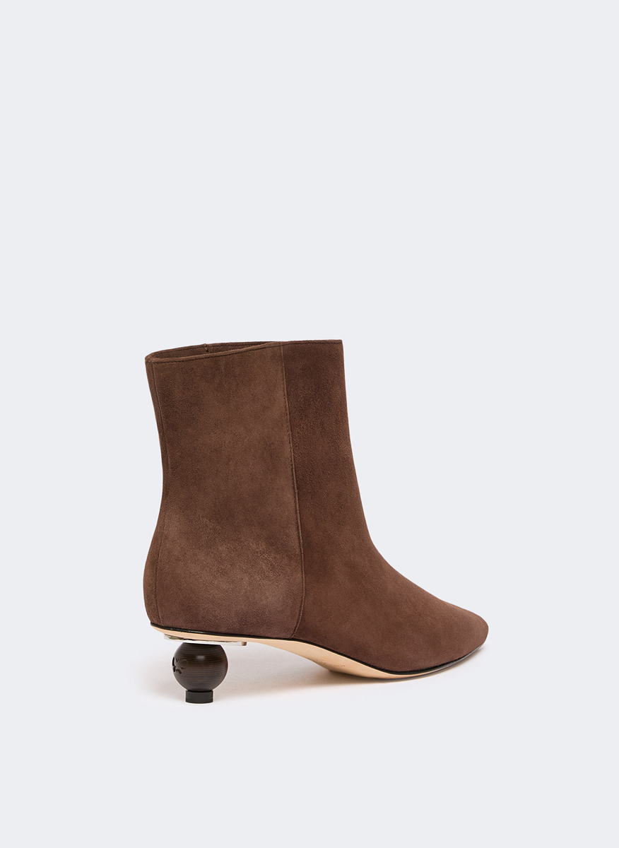 Велурени боти Weekend Max Mara Wkacapanna