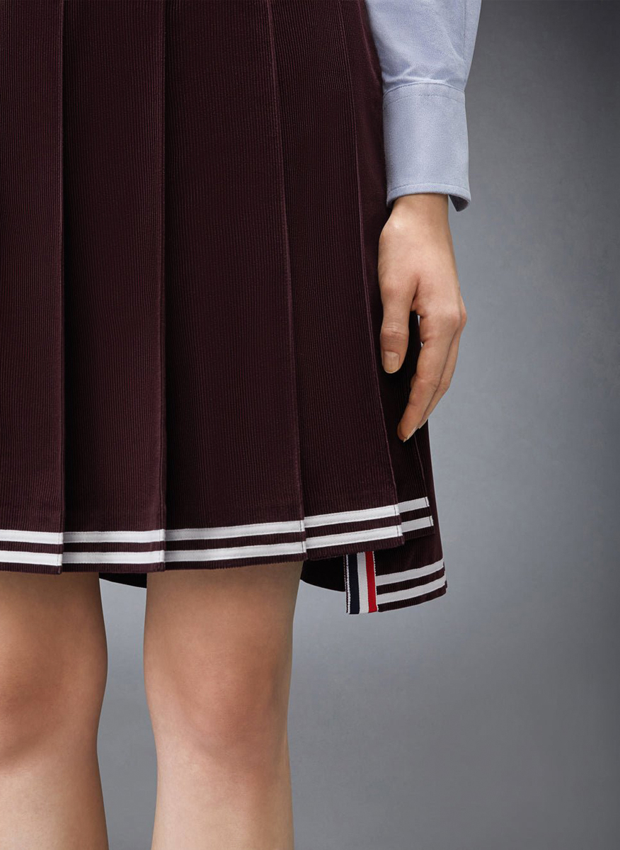 Thom Browne pleated skirt