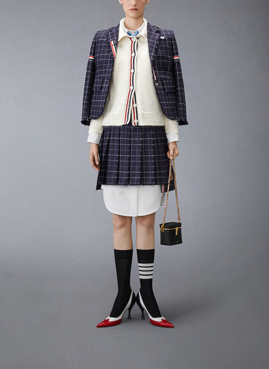Жилетка с мохер 'Hector' Thom Browne