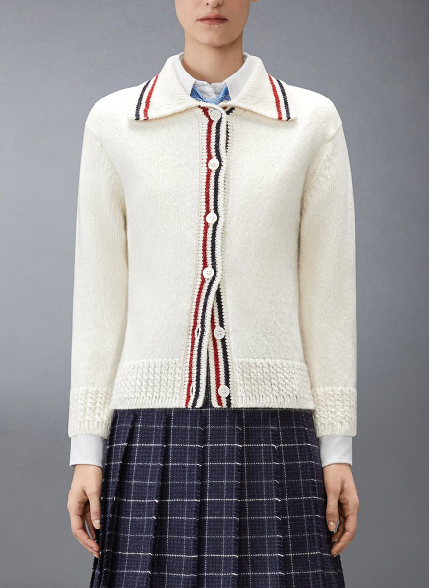 Жилетка с мохер 'Hector' Thom Browne