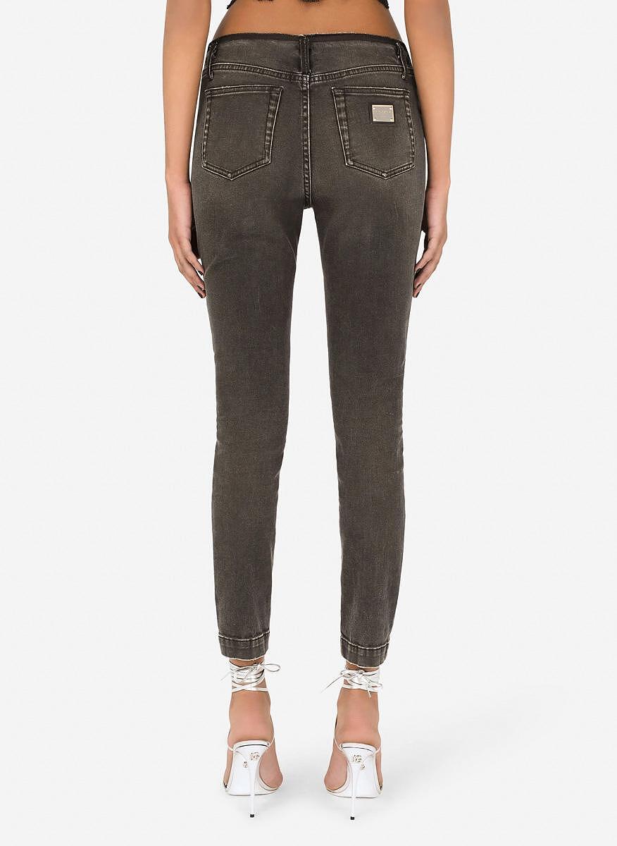 Slim fit деним Dolce&Gabbana
