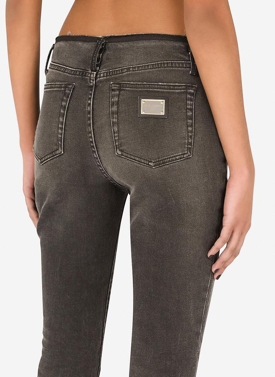Slim fit деним Dolce&Gabbana