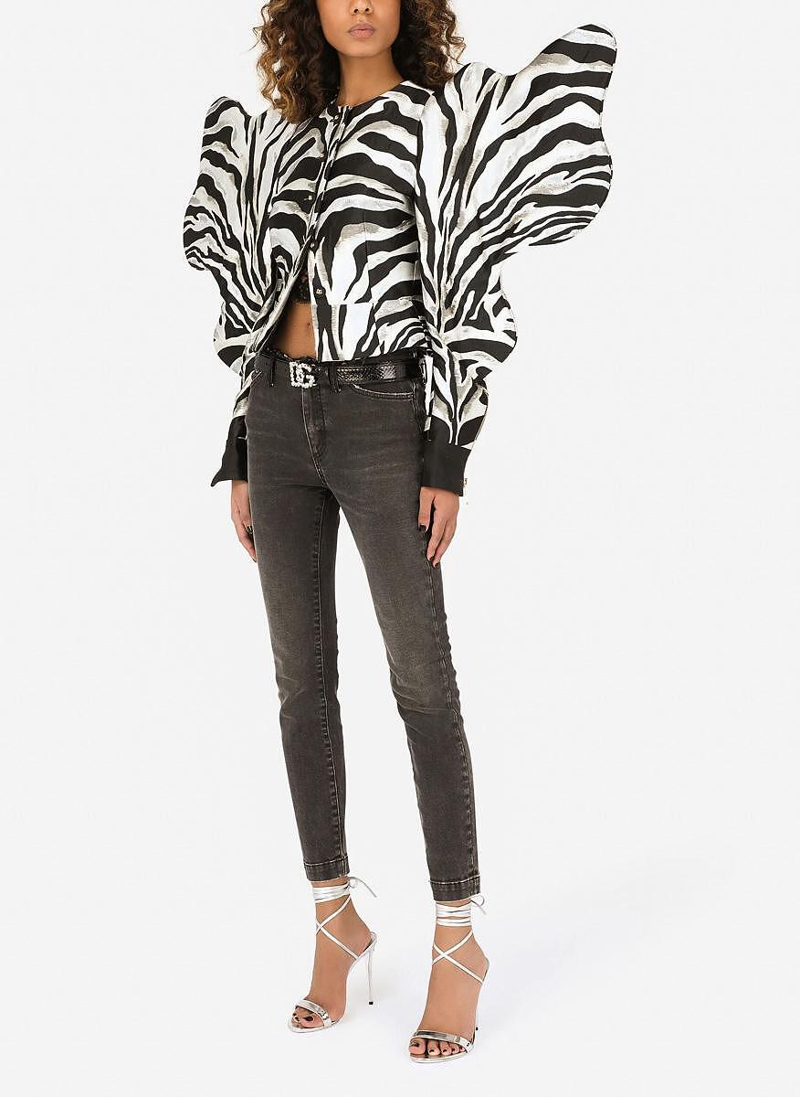 Slim fit деним Dolce&Gabbana