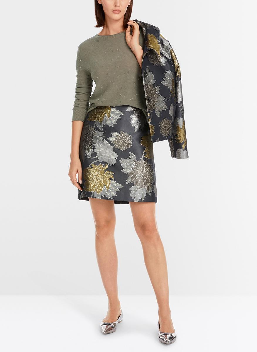 Пуловер от вълна с пайети Marc Cain Collections