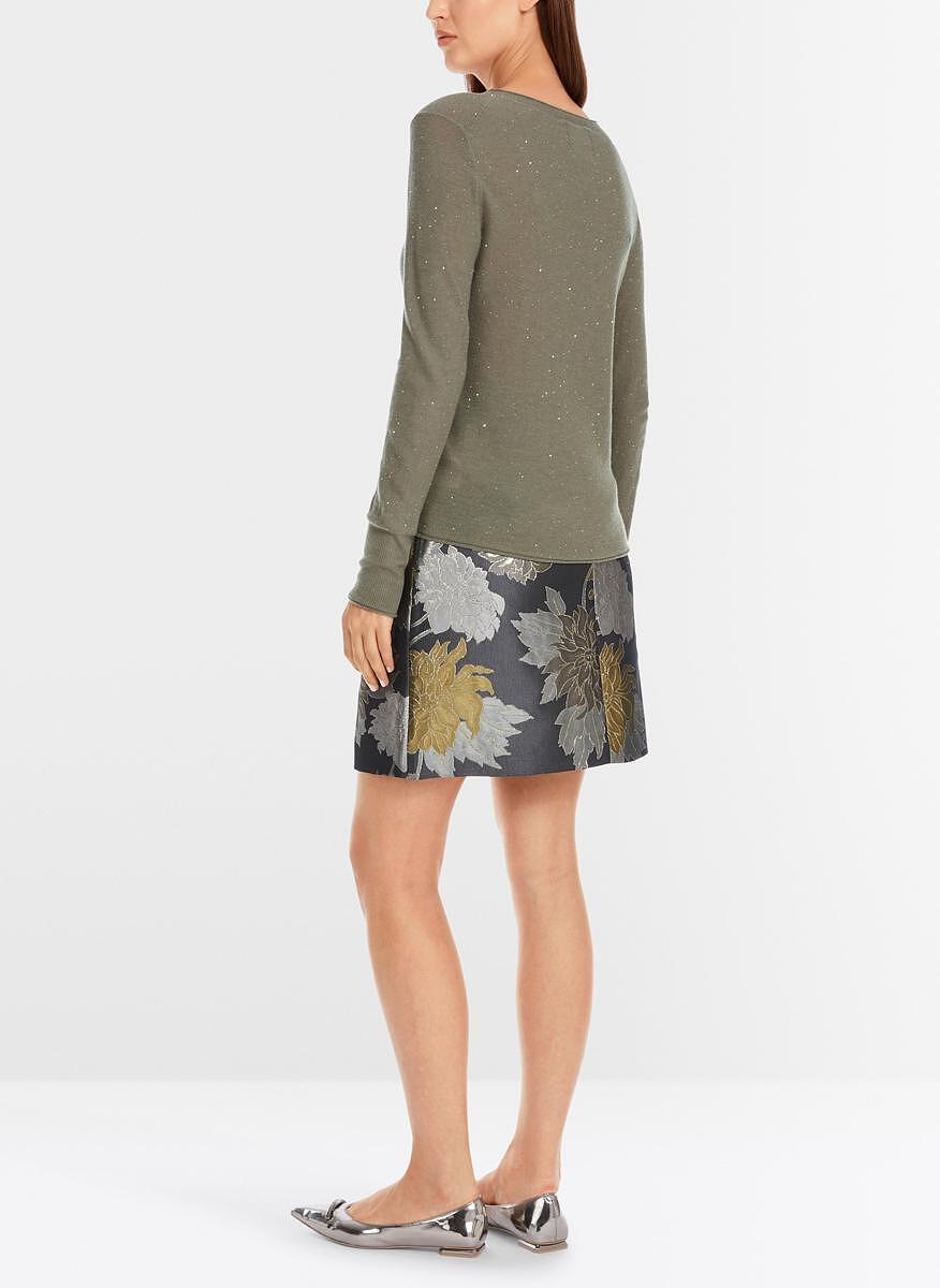 Пуловер от вълна с пайети Marc Cain Collections