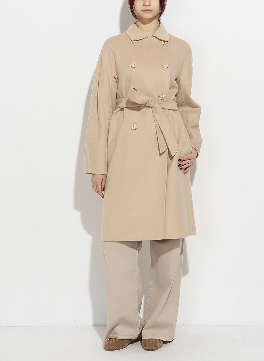 Палто от фина вълна Weekend Max Mara Avenue