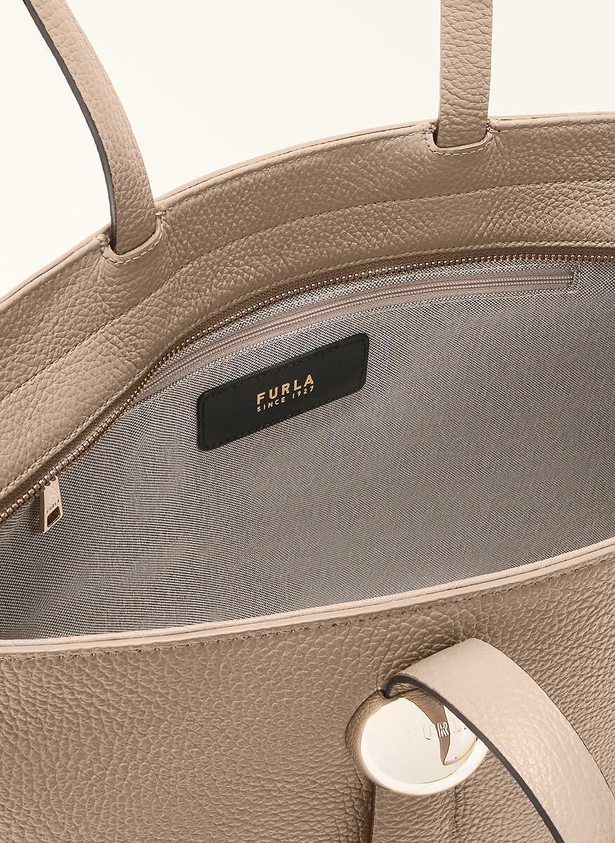 Чанта Furla Sfera Stucco Gray