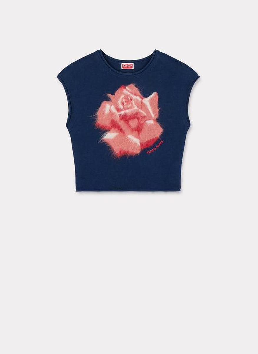 Топ с алпака и вълна 'Rose' Kenzo