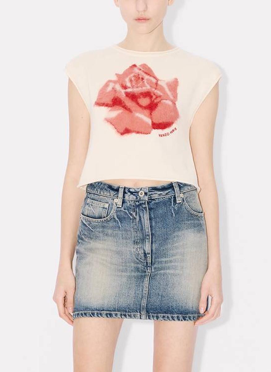 Топ с алпака и вълна 'Rose' Kenzo