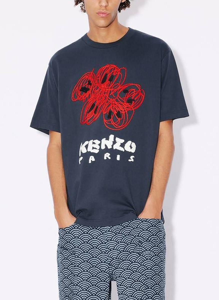 Тишърт с графичен принт Kenzo
