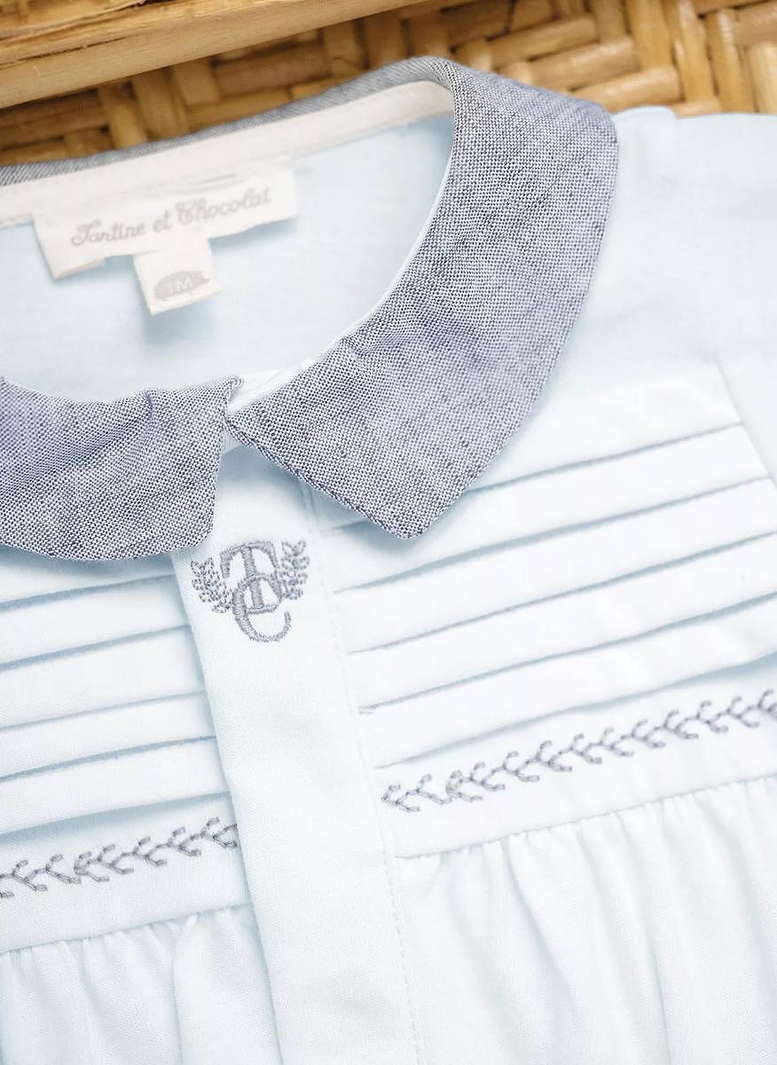 Пижама 'Collar Chambray' Tartine et Chocolat