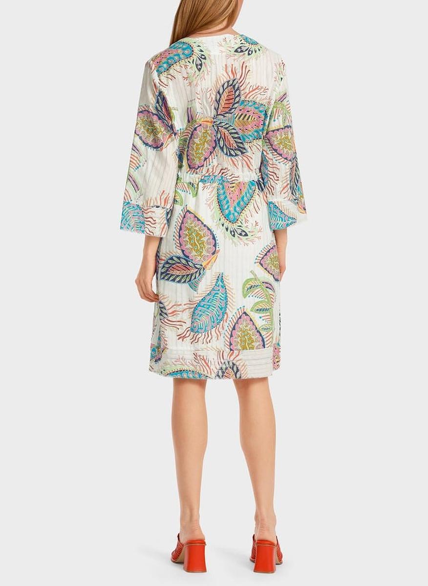 Рокля с принт 'Fancy leaf' Marc Cain Collections