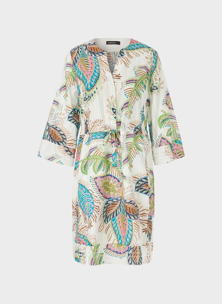 Рокля с принт 'Fancy leaf' Marc Cain Collections