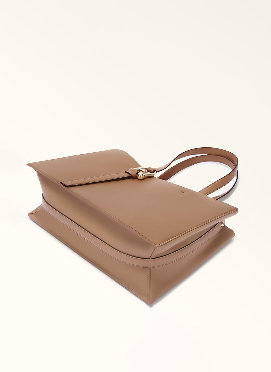 Чанта Furla Nuvola Greige