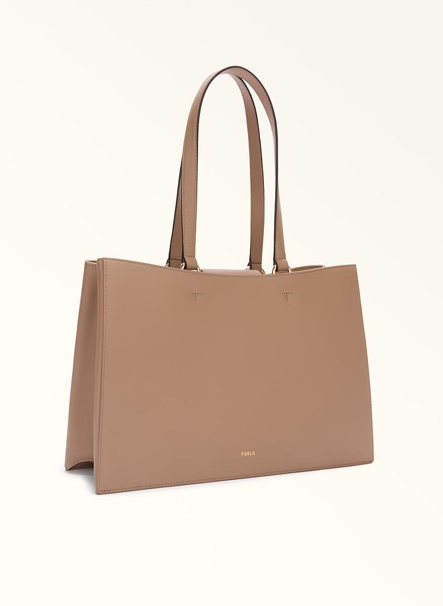 Чанта Furla Nuvola Greige