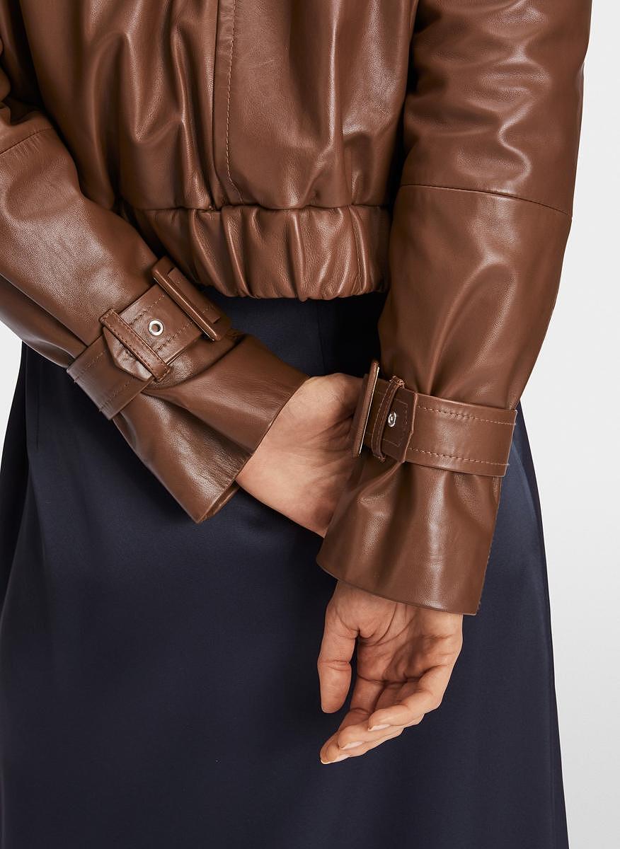 Късо кожено яке Marc Cain Collections