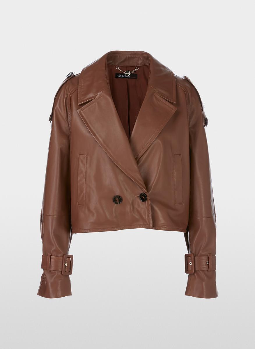 Късо кожено яке Marc Cain Collections