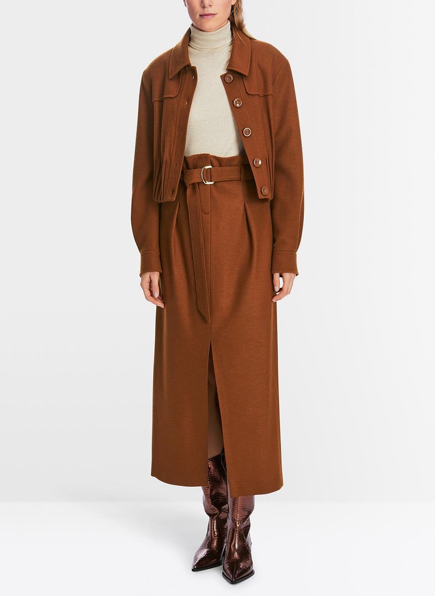 Пола от вълна с колан Marc Cain Collections