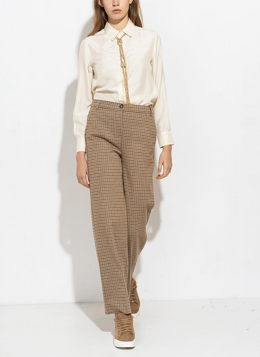Панталон със скъсена дължина Weekend Max Mara Panneto