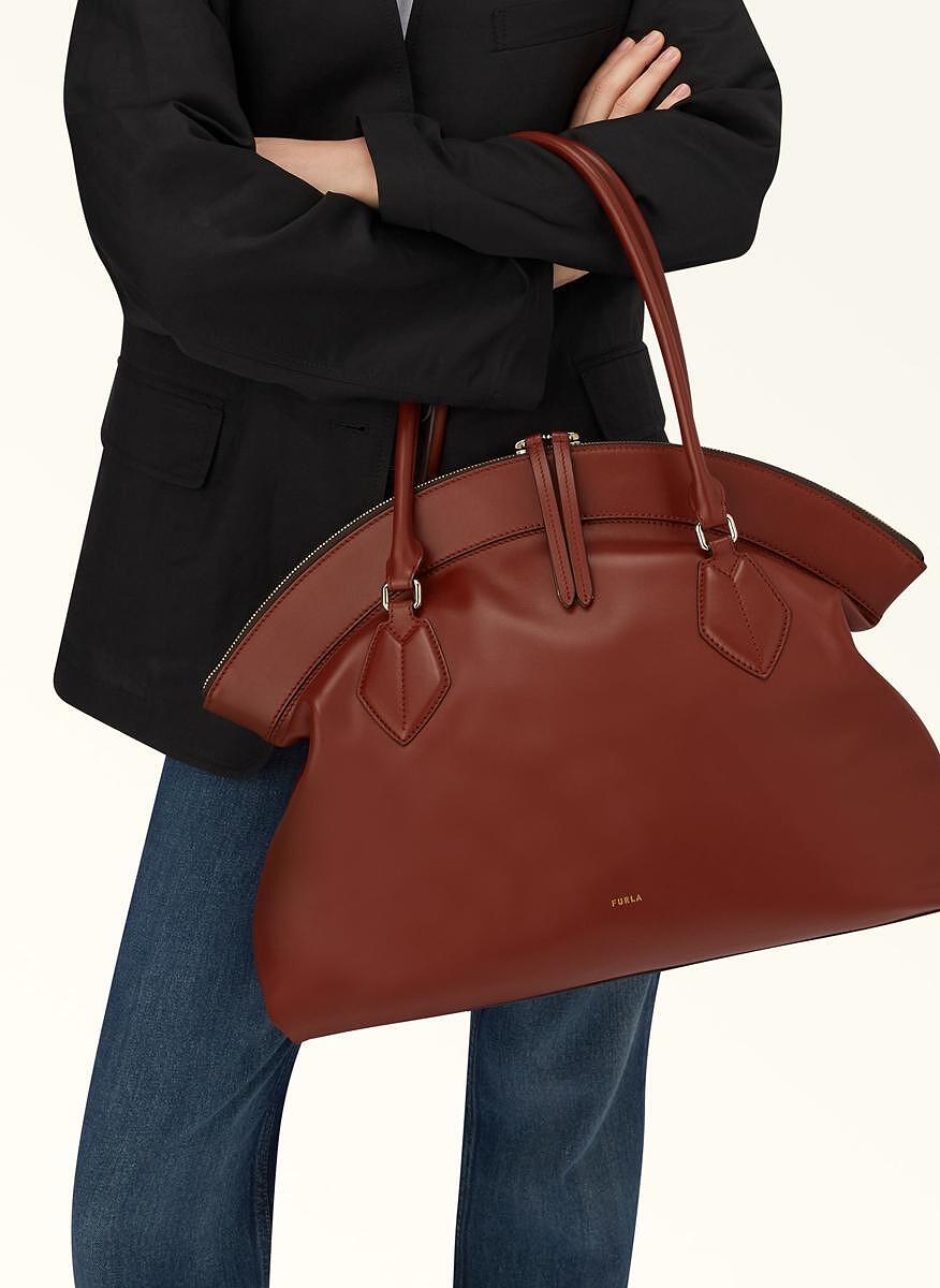 Чанта Furla Erica Rosso Mattone
