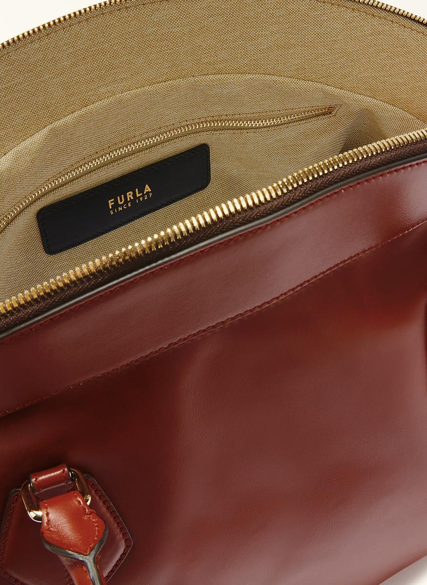 Чанта Furla Erica Rosso Mattone