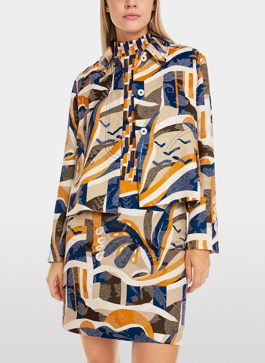 Яке с принт 'Arty' Marc Cain Collections