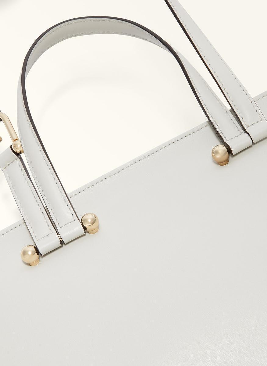 Чанта Furla Duetto Marshmallow Grigio