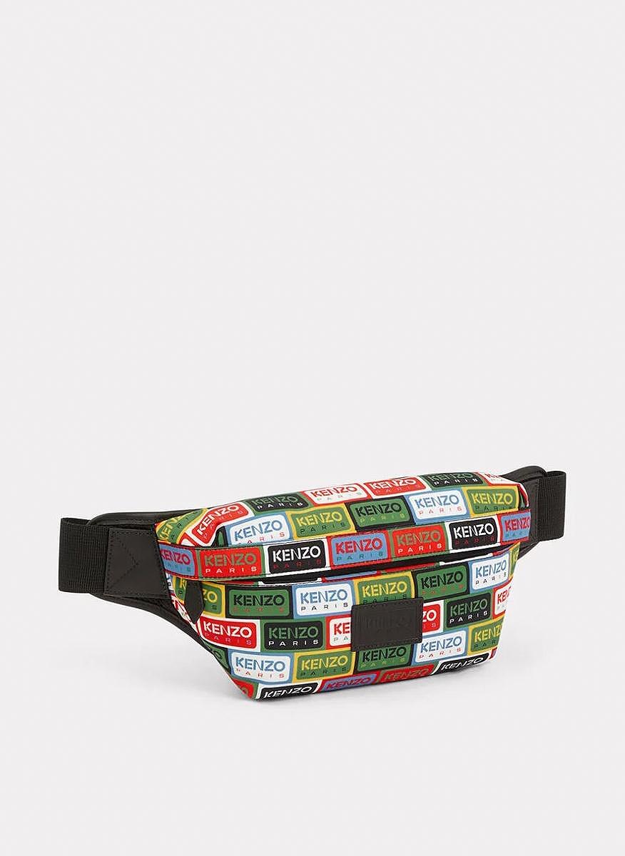 Чанта за кръст с лого принт Kenzo