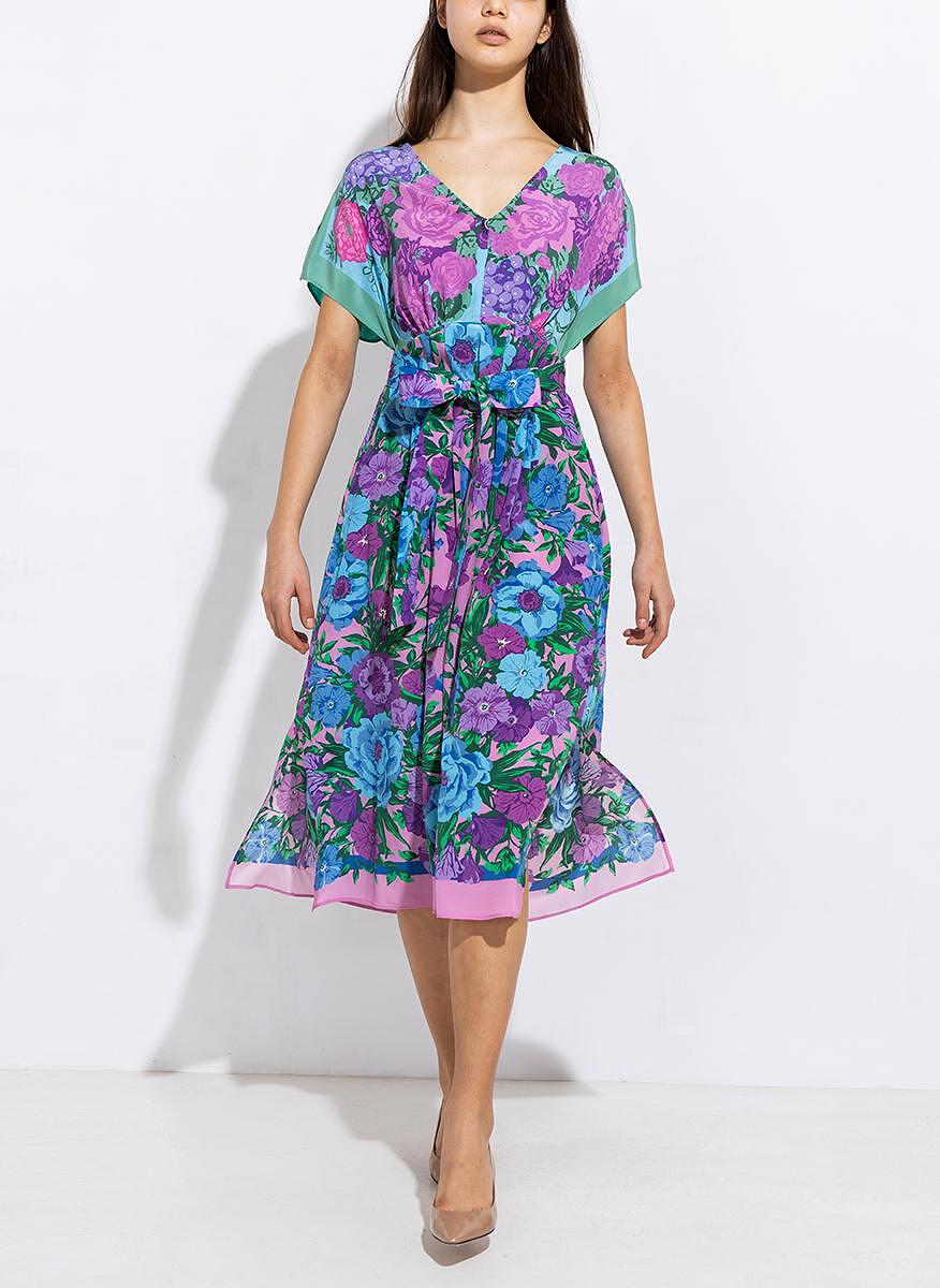 Копринена рокля Weekend Max Mara Canosa