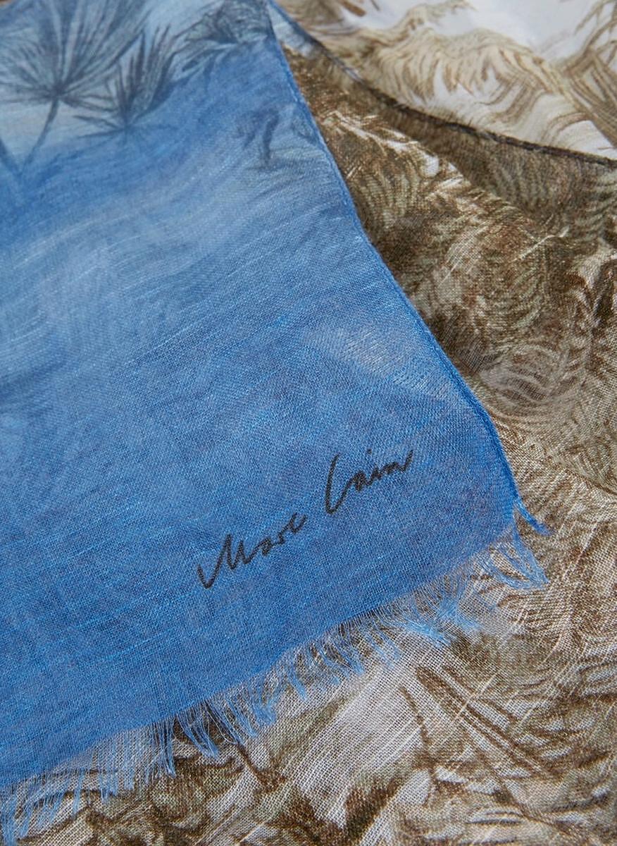 Шал с лен Marc Cain Collections