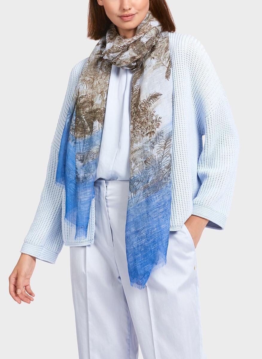 Шал с лен Marc Cain Collections
