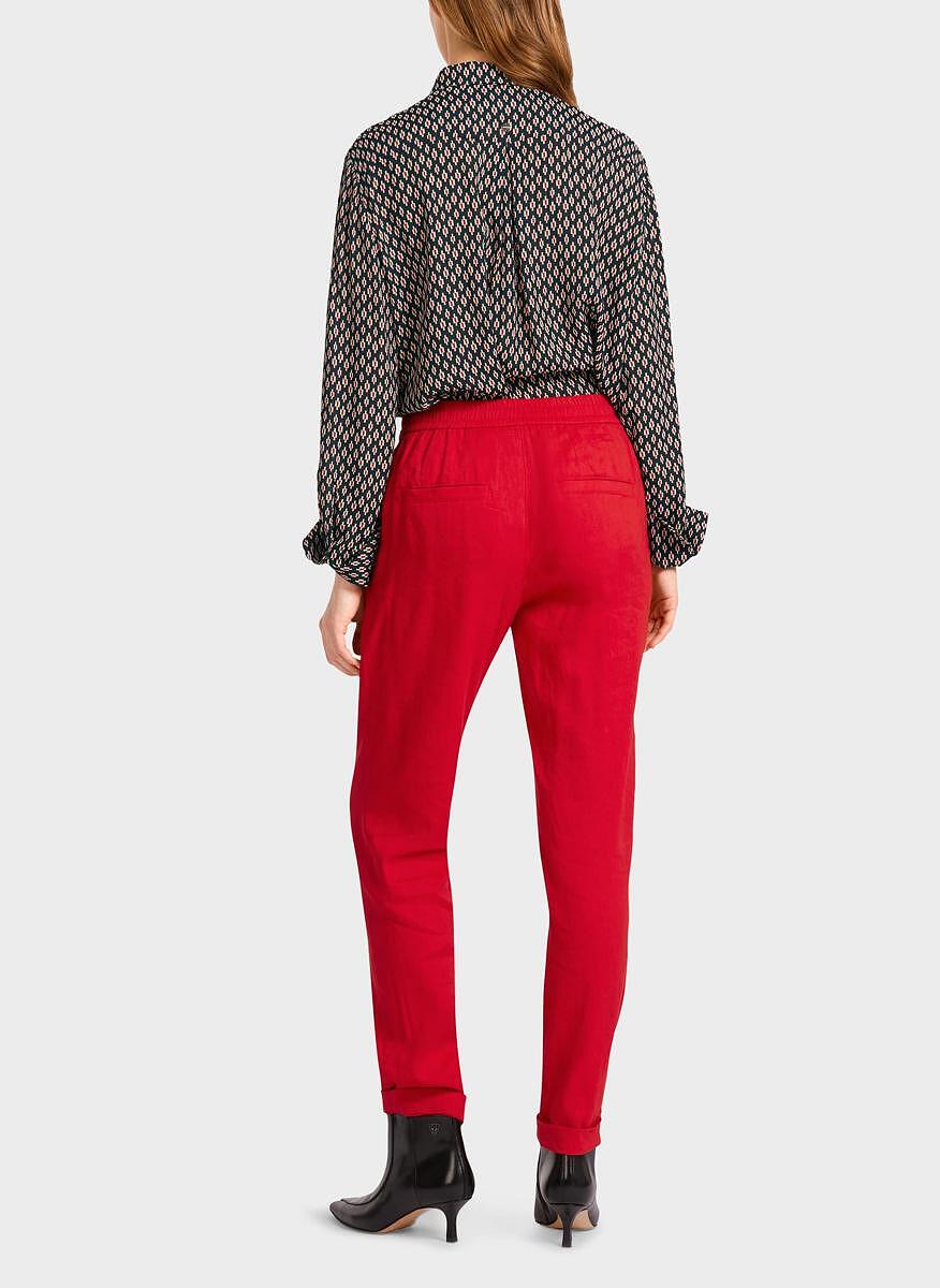 Панталон с лен Marc Cain Collections