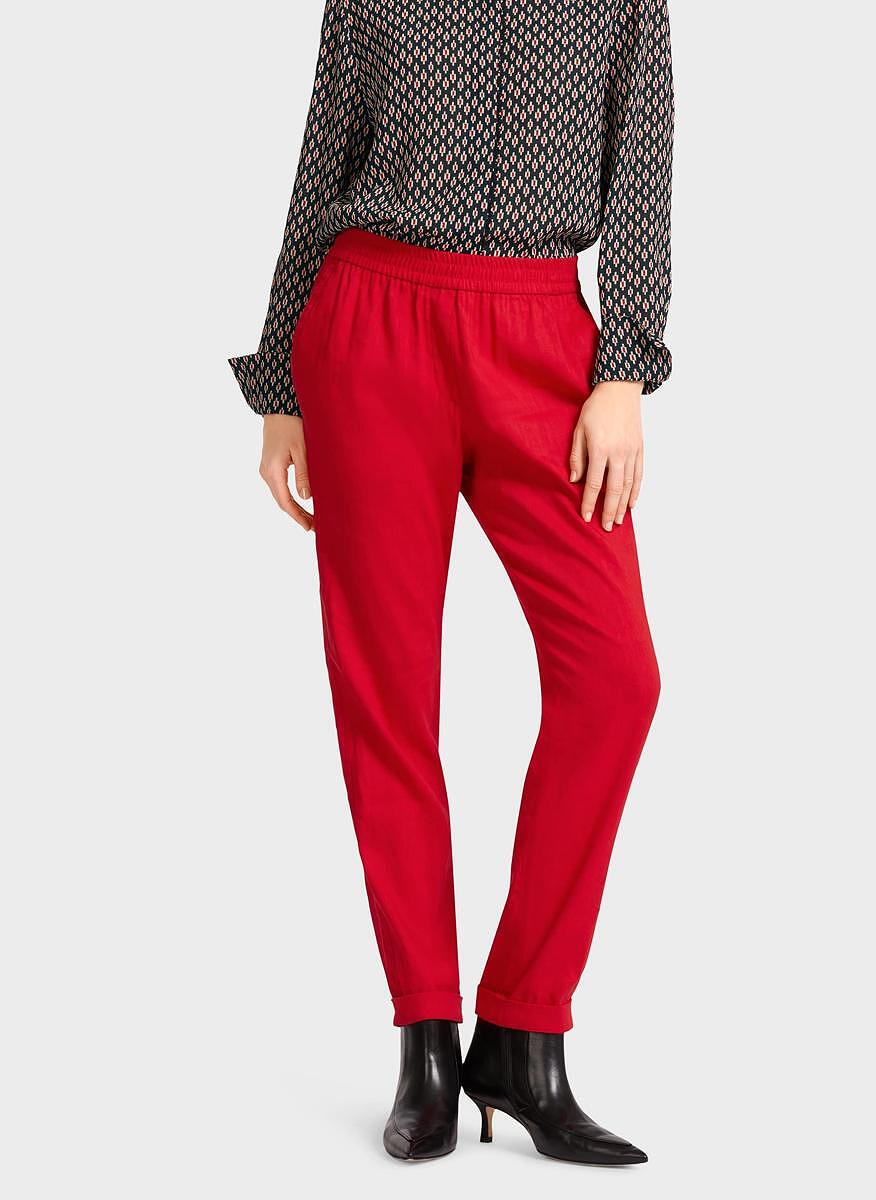 Панталон с лен Marc Cain Collections
