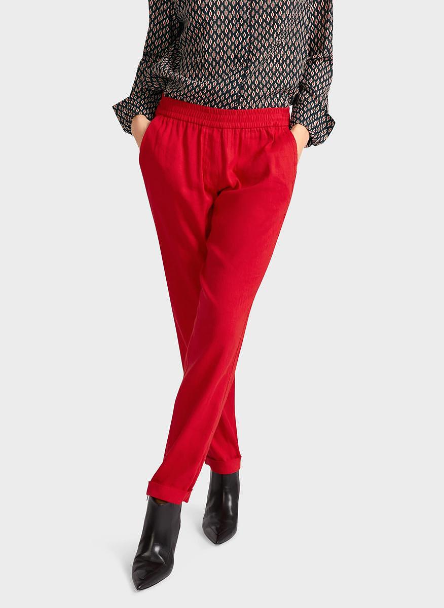 Панталон с лен Marc Cain Collections