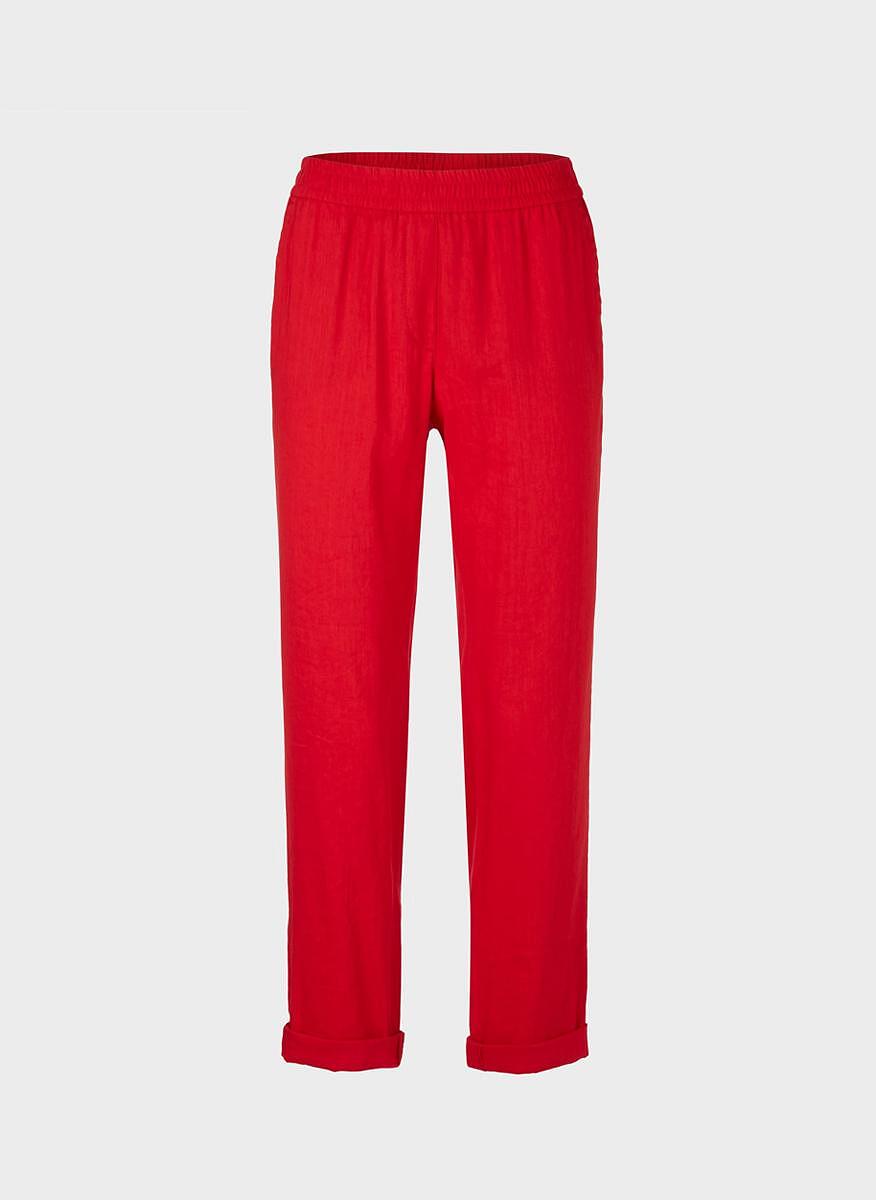 Панталон с лен Marc Cain Collections